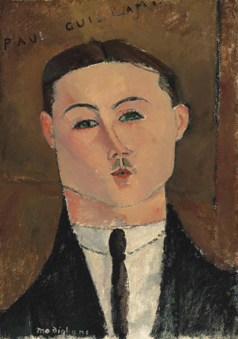 Portræt af Paul Guillaume - Amedeo Modigliani