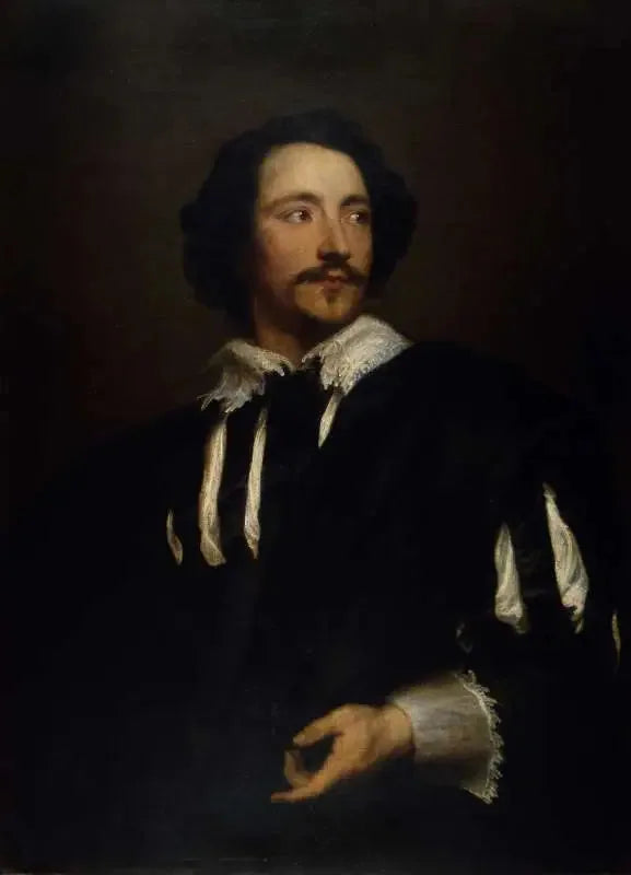 Paul Ponce-portræt (1603-1685) - Antoine van Dyck