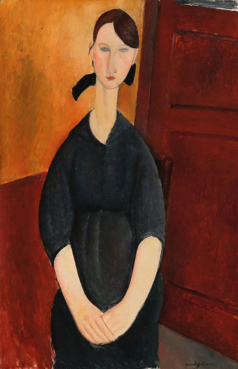 Portræt af Paulette Jourdain - Amedeo Modigliani