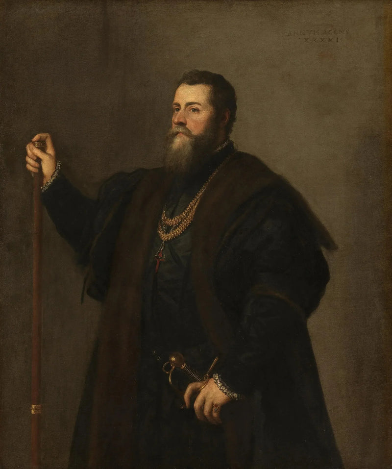 Portrait de Pedro Álvarez de Tolède - Titian
