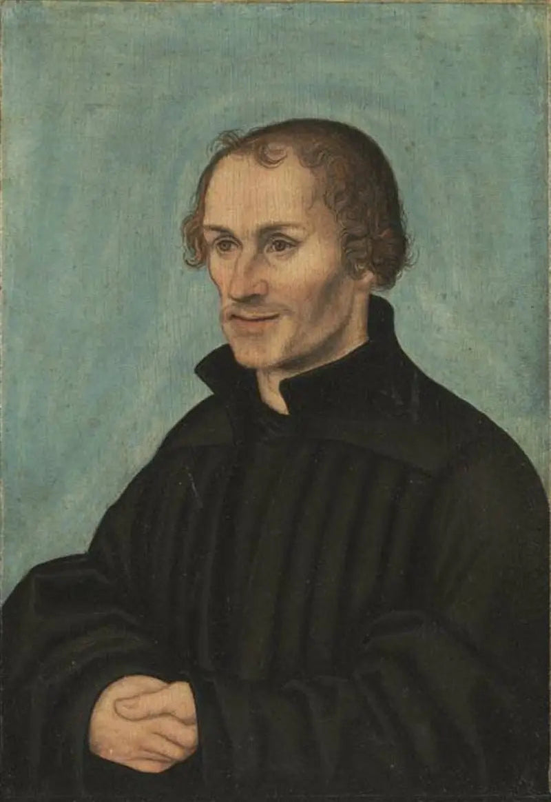 Portræt af Philipp Melanchthon - Lucas Cranach den Ældre