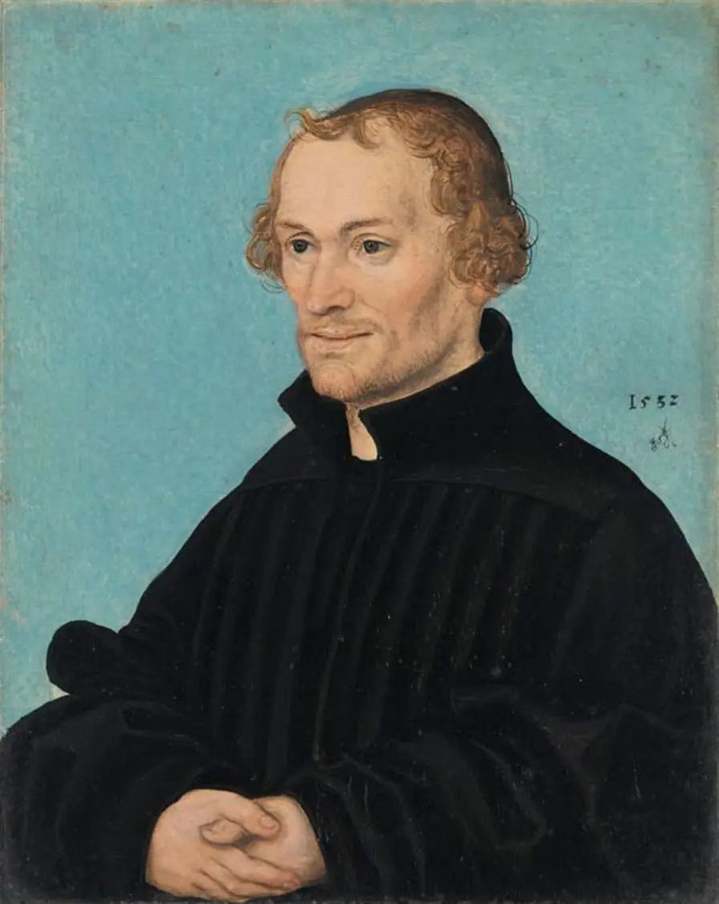 Portræt af Philipp Melanchthon - Lucas Cranach den Ældre