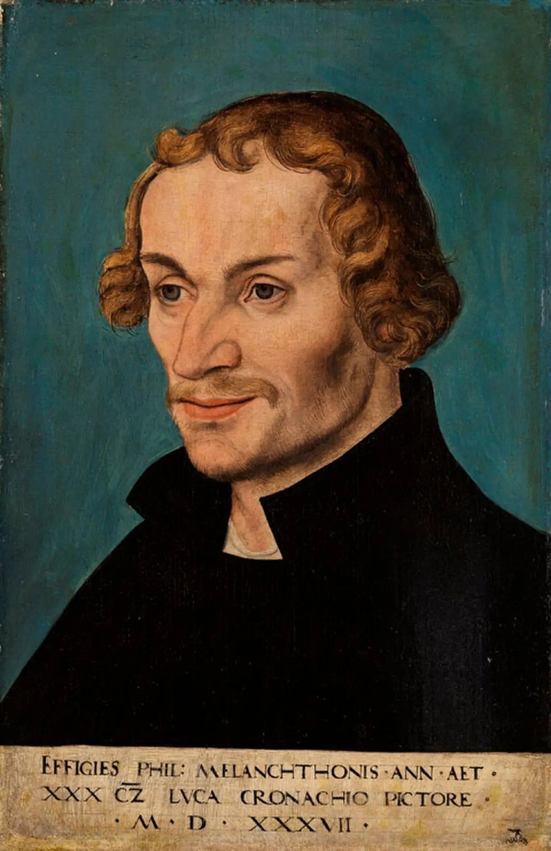 Portræt af Philipp Melanchthon - Lucas Cranach den Ældre