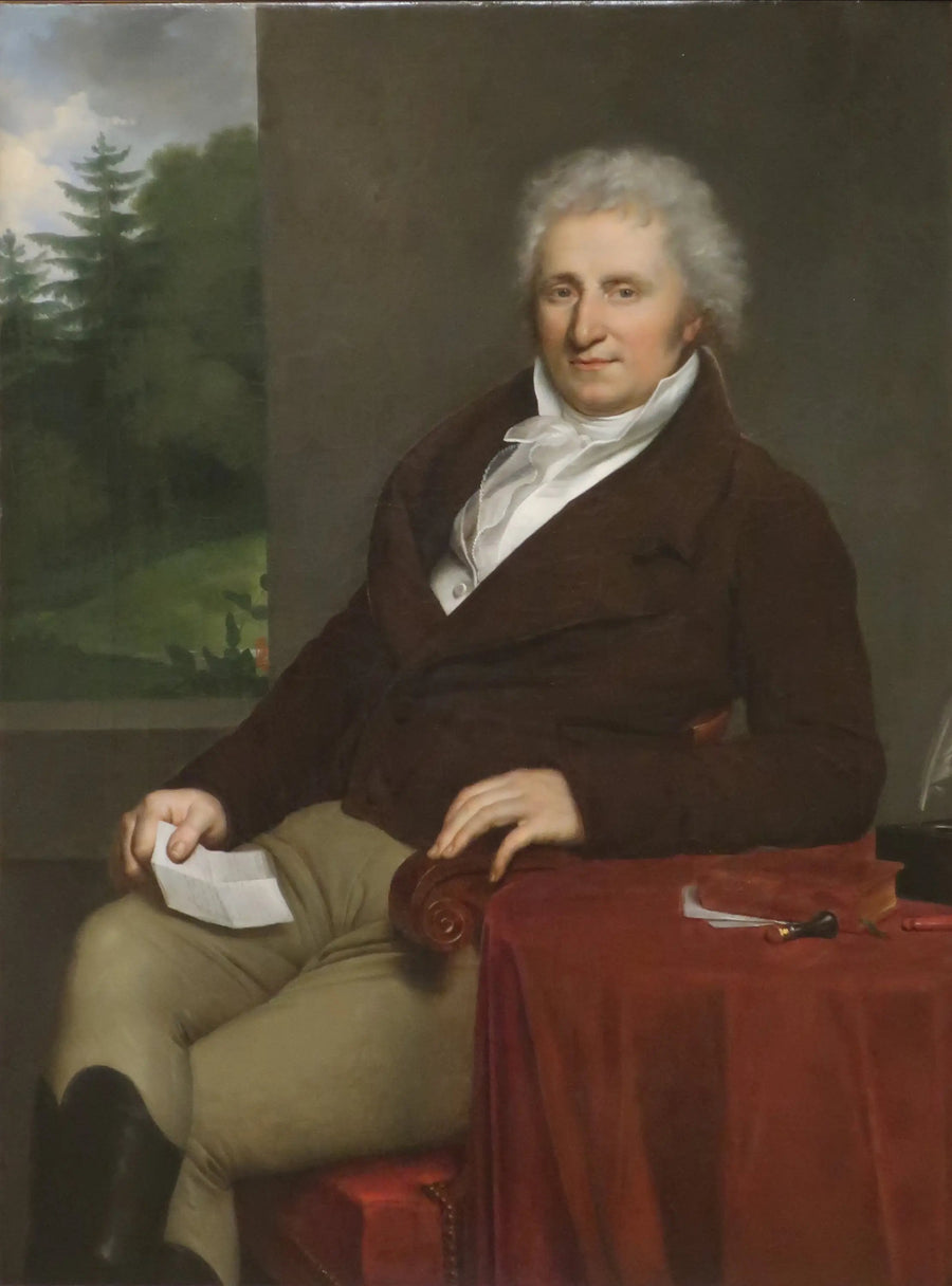 Portrait af Philippe-François-Didier Usquin (1757-1843) - Anne-Louis Girodet