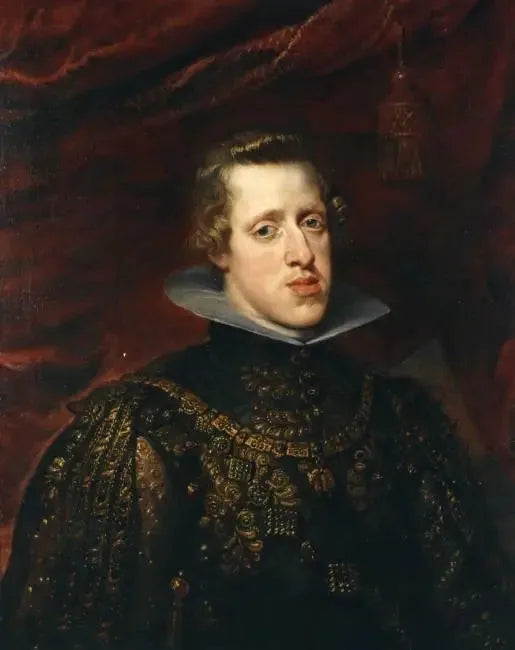 Portrait de Philippe IV (1605-1665), konge af Spanien - Peter Paul Rubens