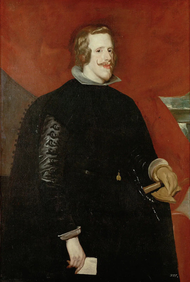 Portræt af Filip IV af Spanien, i tre kvart - Diego Velázquez
