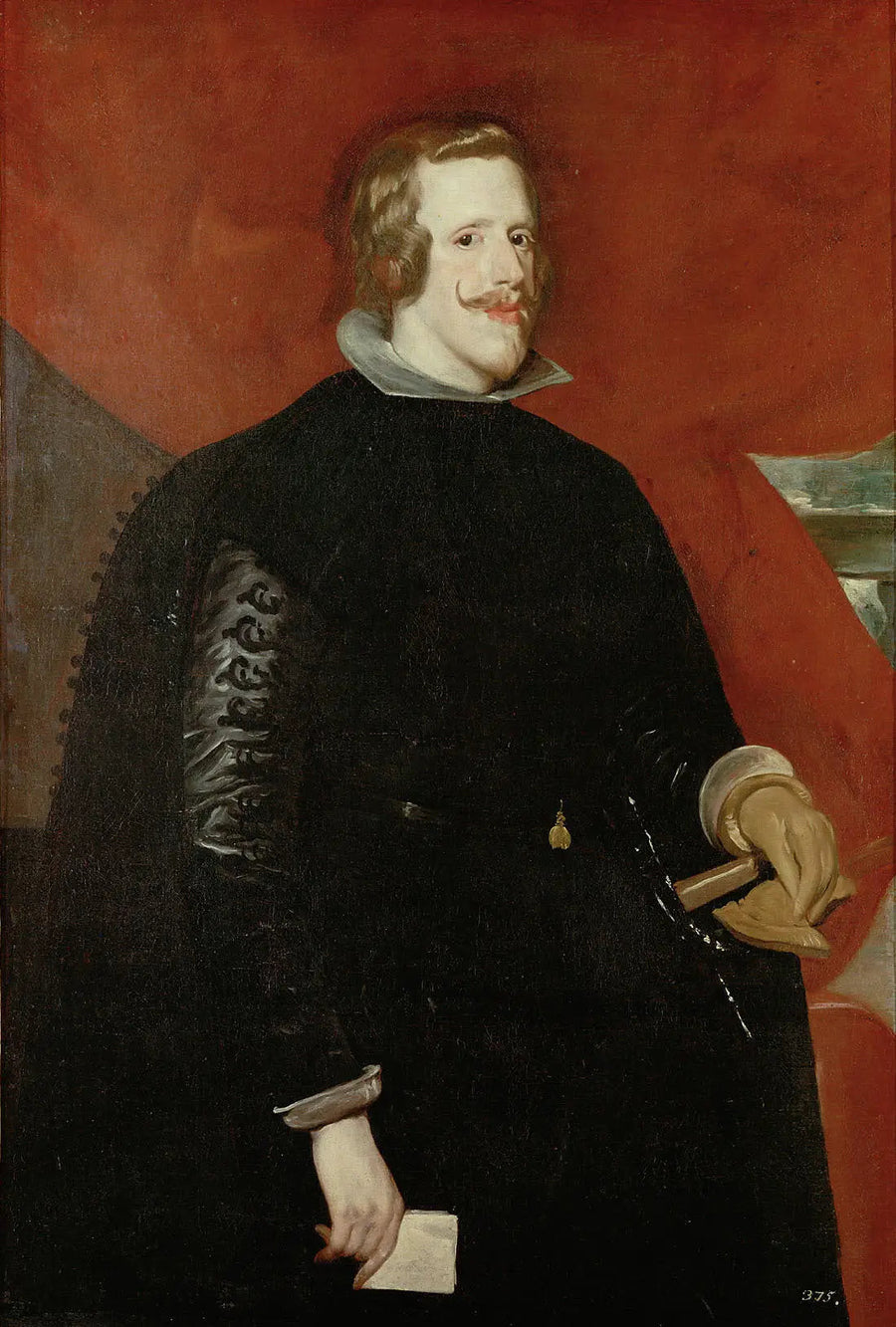 Portræt af Filip IV af Spanien, i tre kvart - Diego Velázquez