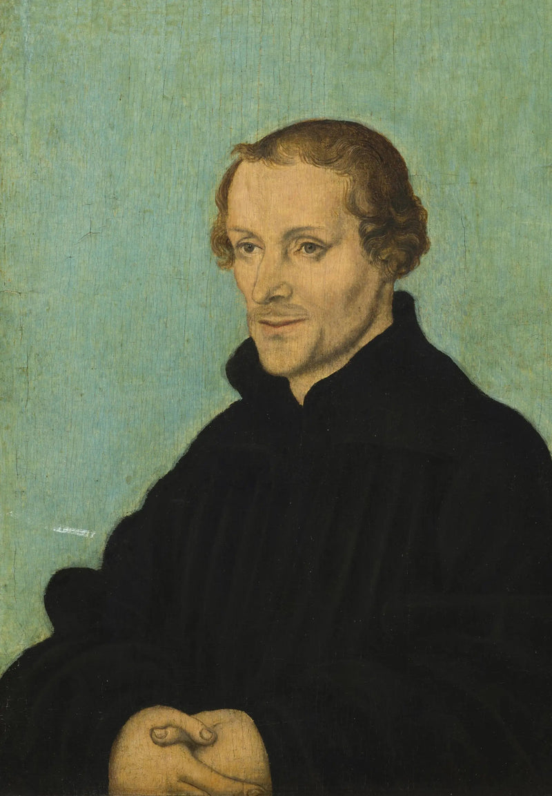 Portræt af Philippe Mélanchthon - Lucas Cranach den Ældre