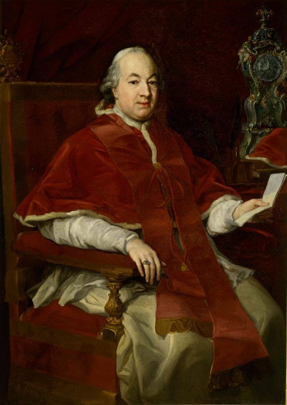 Portræt af Pave VI (Braschi, 1775-1799) - Pompeo Batoni
