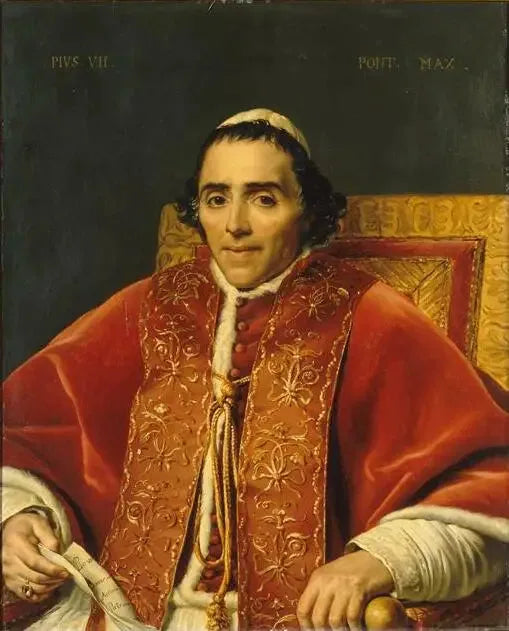 Portræt af Pave VII - Jacques-Louis David