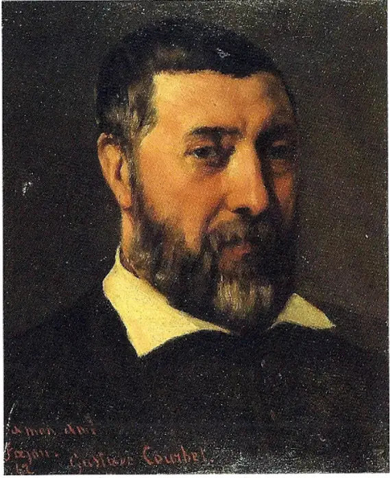 Portræt af Pierre-Auguste Fajon - Gustave Courbet