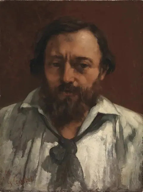 Portræt af Pierre Dupont - Gustave Courbet