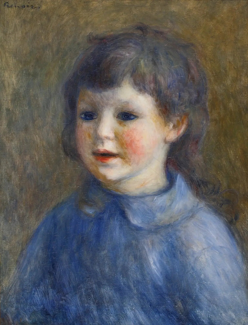 Portræt af Pierre Renoir - Pierre-Auguste Renoir