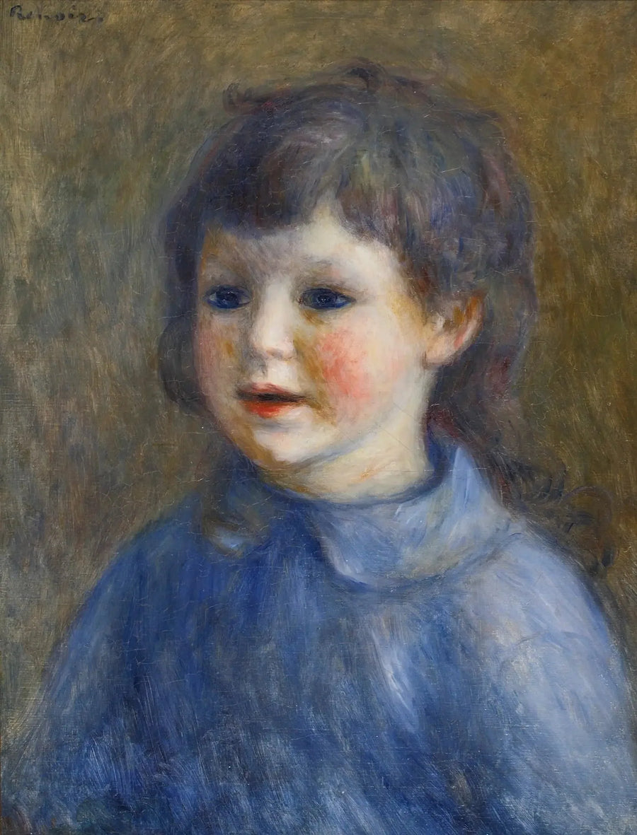 Portræt af Pierre Renoir - Pierre-Auguste Renoir