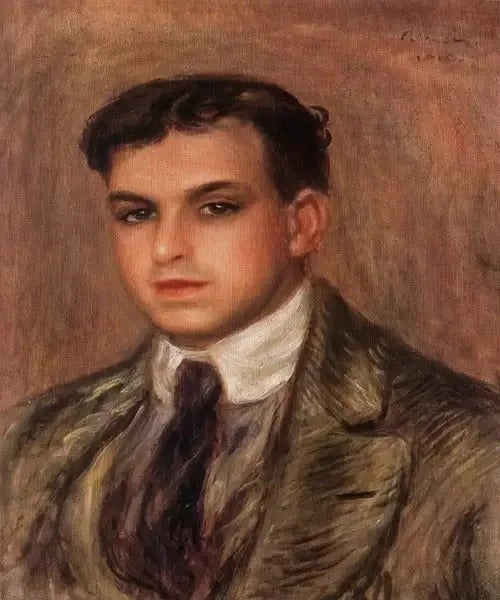 Portræt af Pierre Renoir, kunstnerens søn. - Pierre-Auguste Renoir