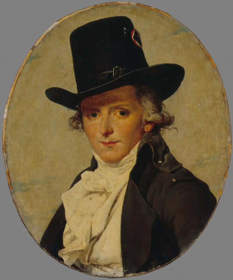 Portræt af Pierre Sériziat (1757-1847), svoger til David - Jacques-Louis David