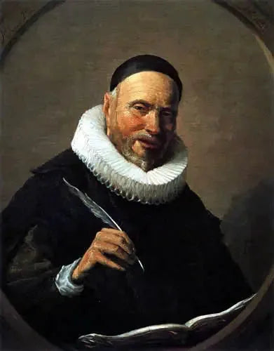 Portræt af Pieter Bor - Frans Hals