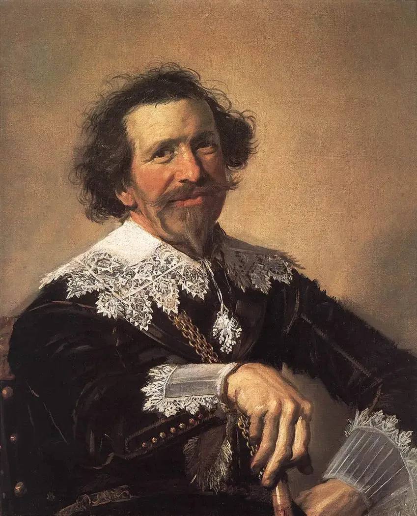 Portrait af Pieter van den Broecke (1585-1640) - Frans Hals