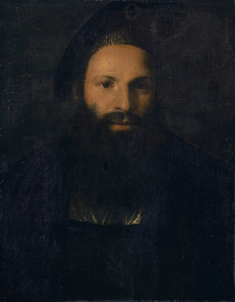 Portræt af Pietro Aretino - Titian