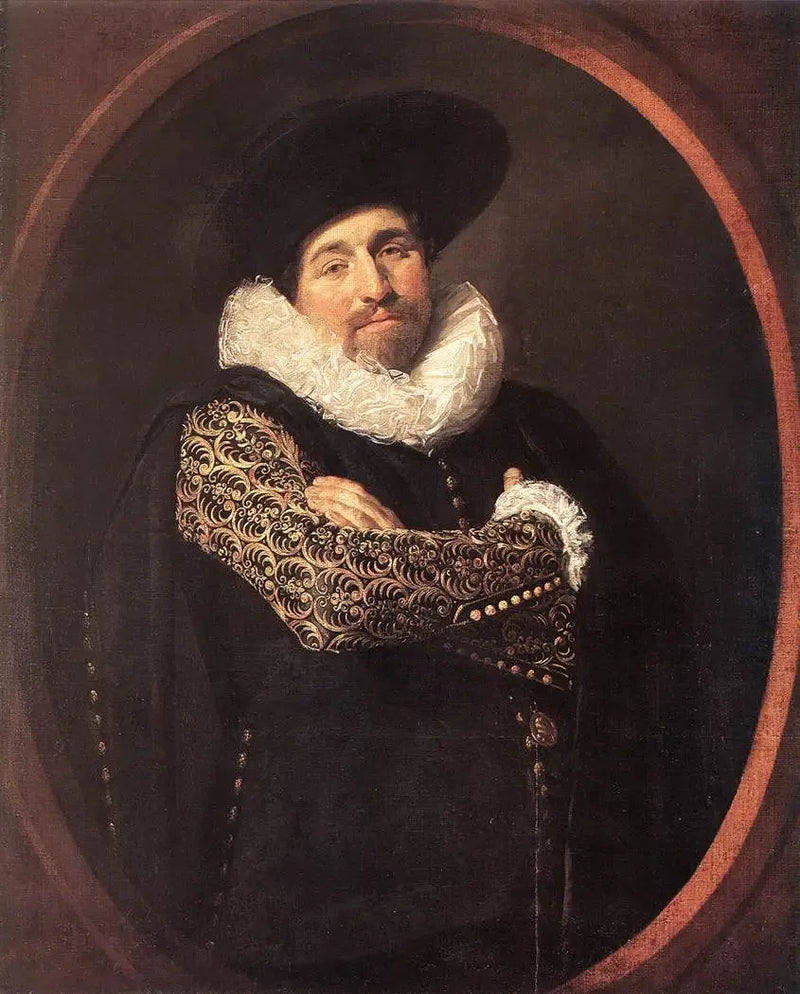 Portrait de (muligvis) Isaac Massa (1586-1643) - Frans Hals