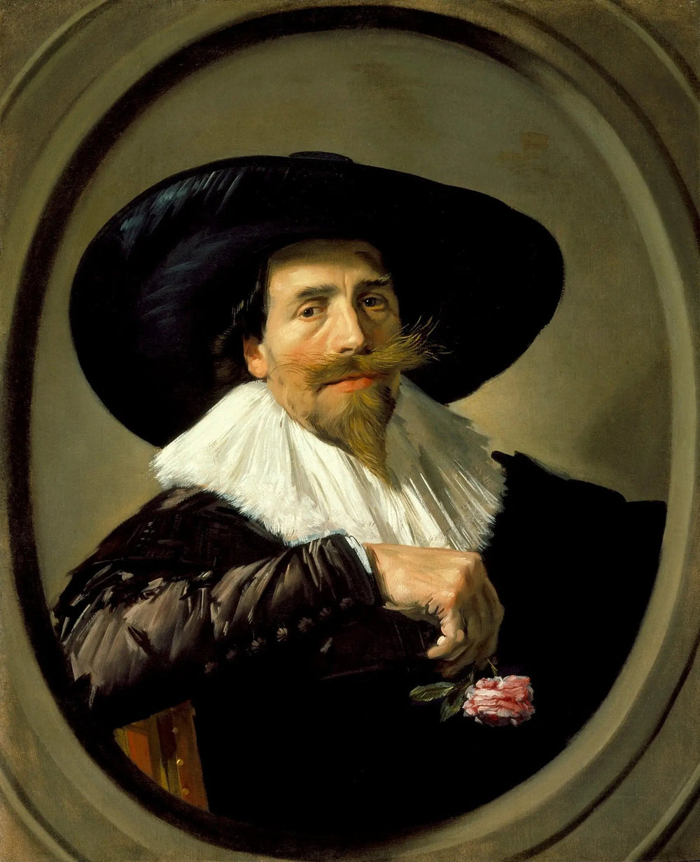 Portrait de (possible) Pieter Tjarck - Frans Hals image 1 reproduction d’œuvre d’art à l’huile