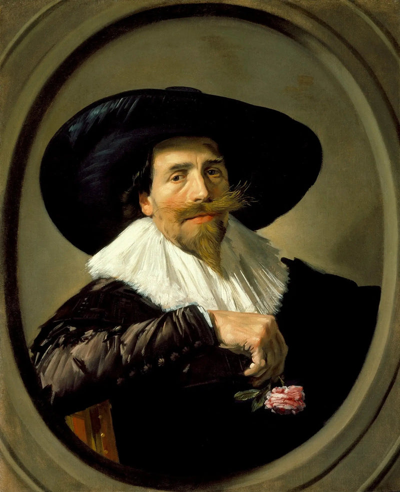 Portrait de (muligvis) Pieter Tjarck - Frans Hals