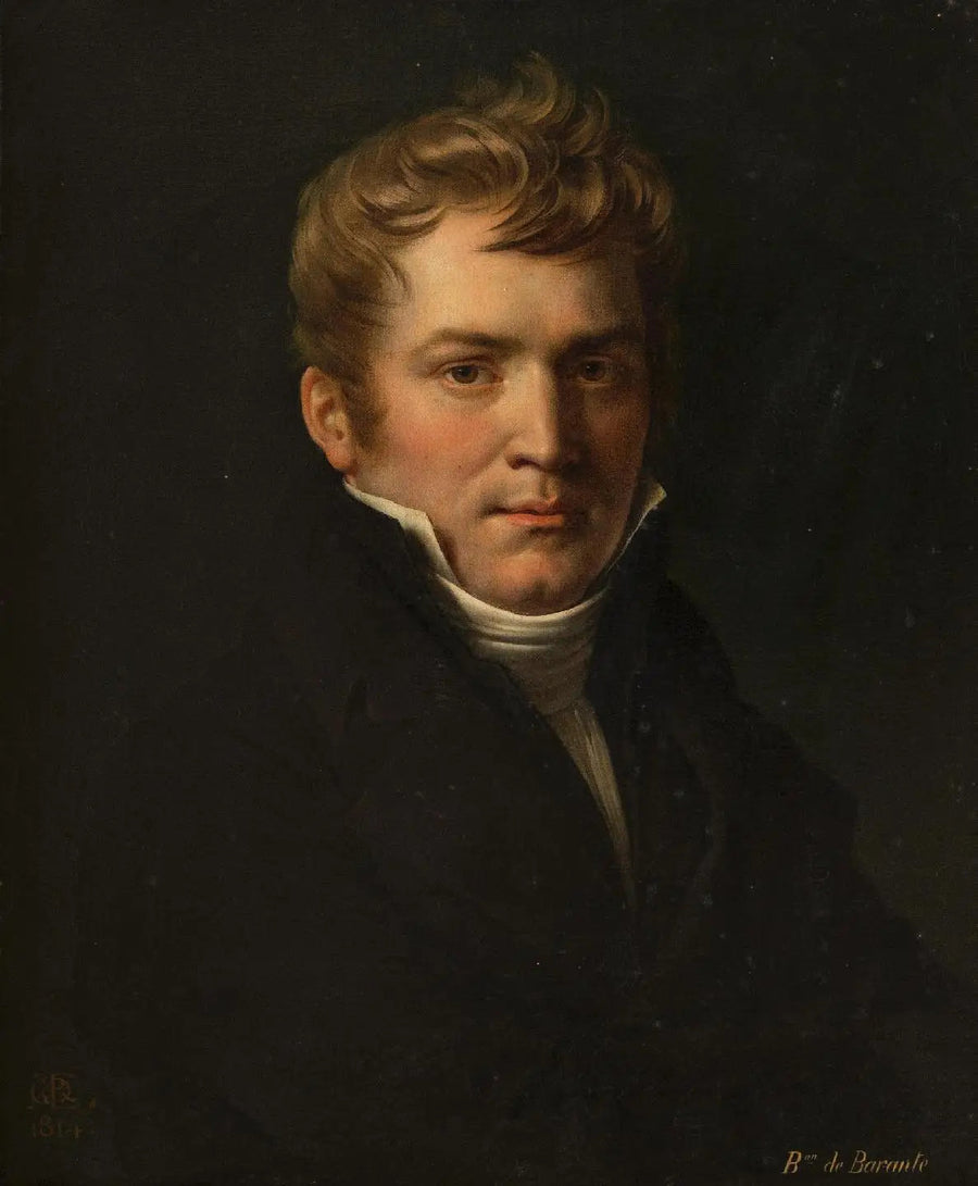 Portræt af Prosper de Barante - Anne-Louis Girodet
