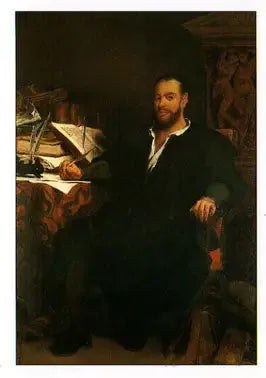 Portræt af Rabelais - Eugène Delacroix