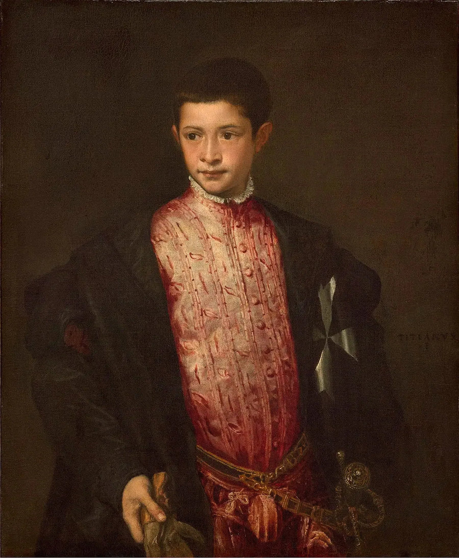 Ranuccio Farnèse-portræt - Titian