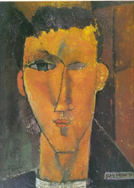 Portræt af Raymond - Amedeo Modigliani