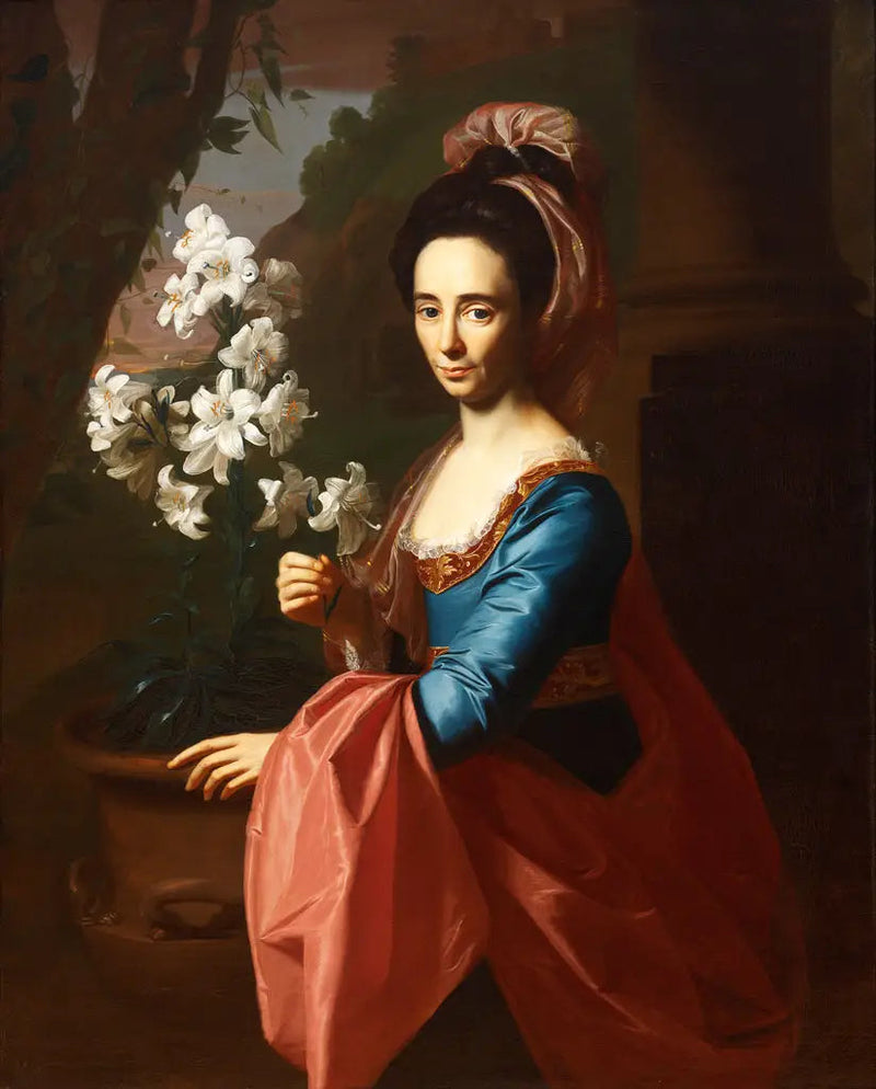 Portræt af Rebecca Boylston Gill - John Singleton Copley