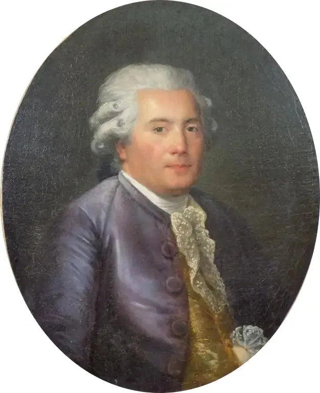 Portræt af René Delaville-Leroulx, kunstnerens far - Marie-Guillemine Benoist