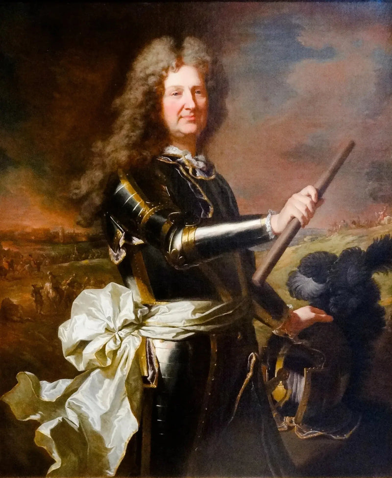 Portræt af Robert Jean Antoine de Franquetot, greve af Coigny - Hyacinthe Rigaud