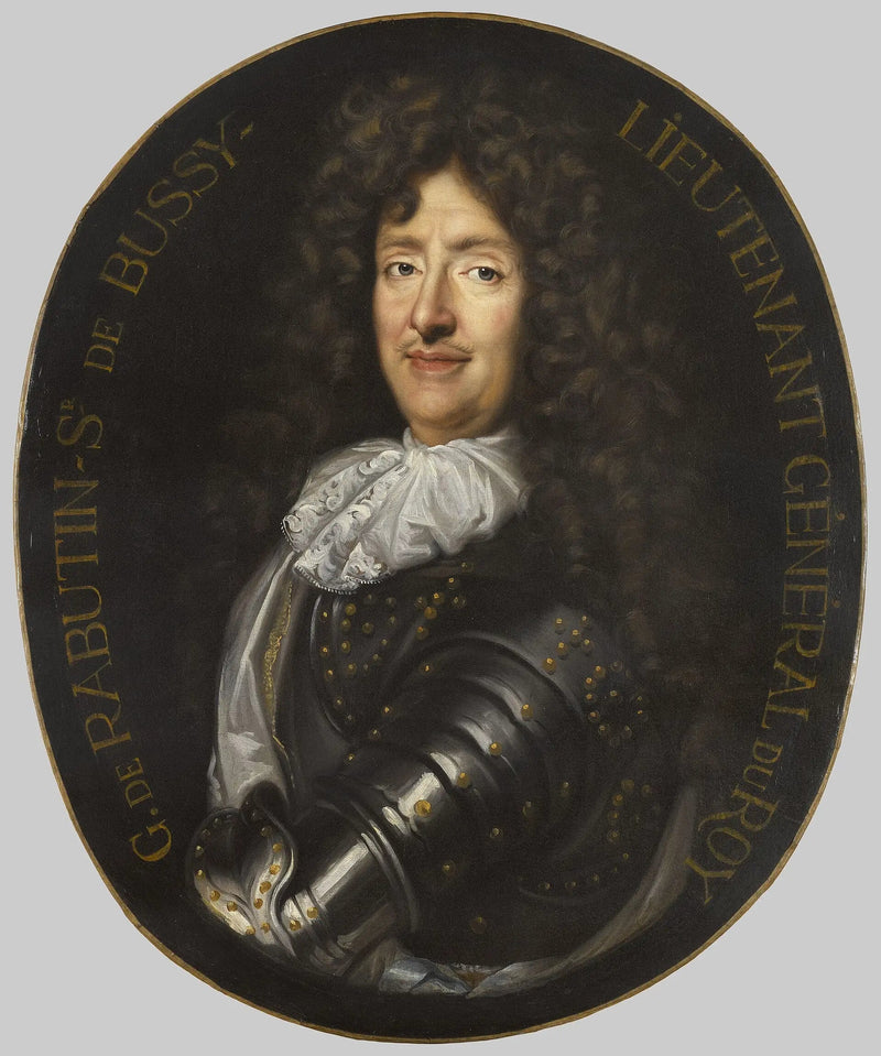 portræt af Roger de Rabutin - Claude Lefèbvre