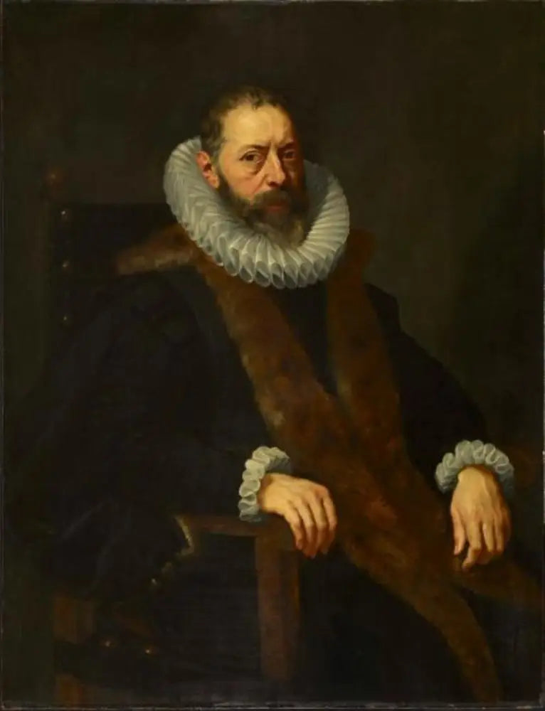 Portræt af Rogier Clarisse - Peter Paul Rubens