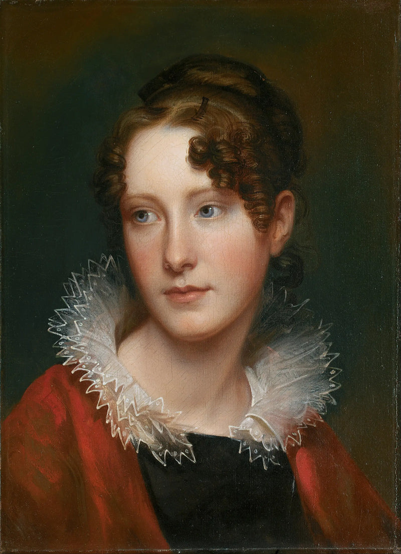 Portræt af Rosalba Peale - Rembrandt Peale