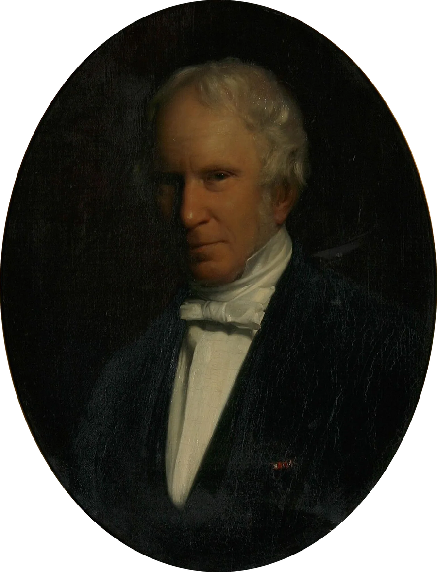 Portræt af Rudolph Puggaard. - Carl Heinrich Bloch