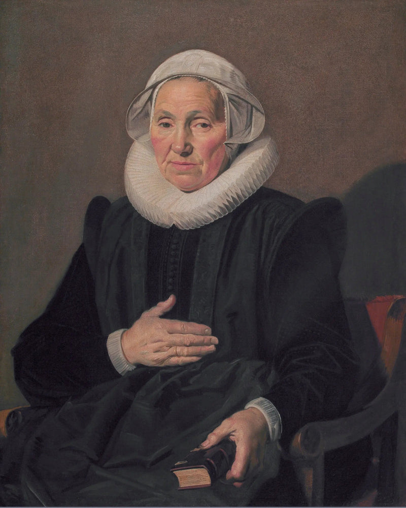 Portrait af Sara Andriesdr Hessix - Frans Hals