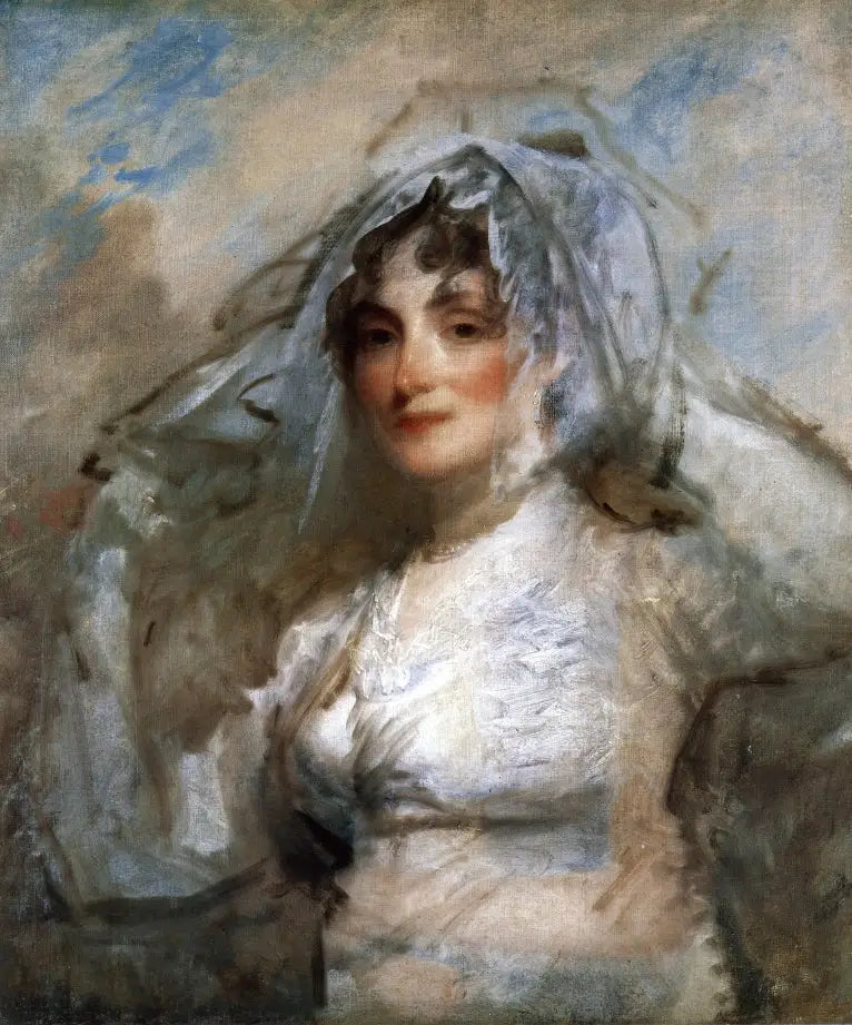 Portrait af Sarah Wentworth Apthorp Morton - Gilbert Stuart