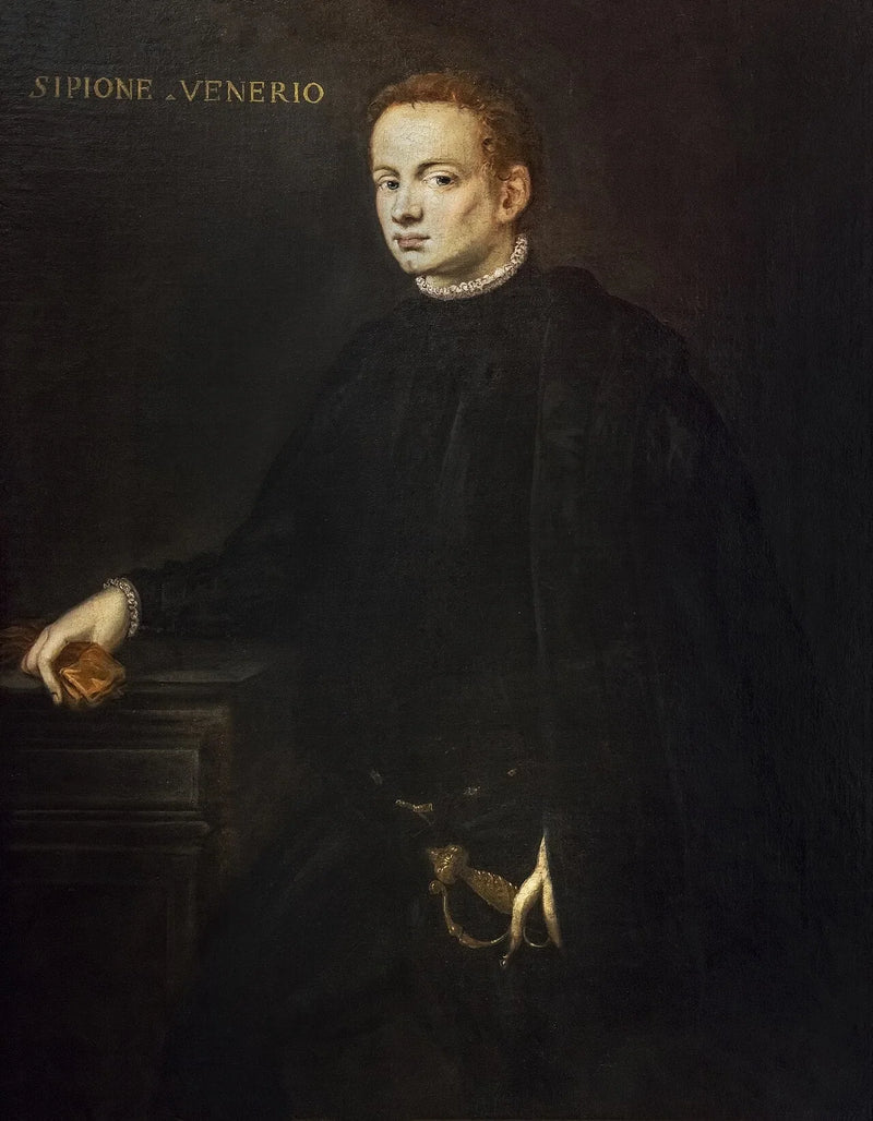 Portræt af Scipio Venerius - Jacopo Tintoretto
