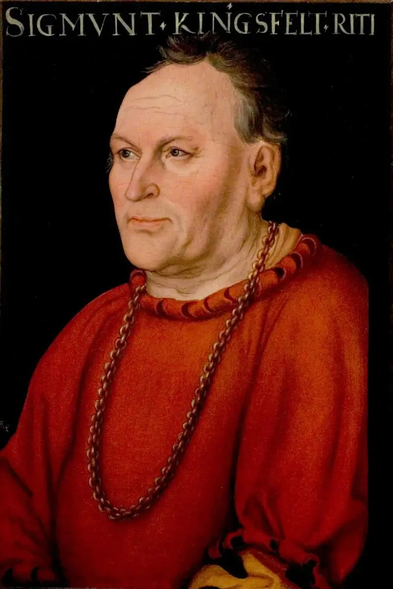 Portræt af Sigmund Kingsfelt - Lucas Cranach den Ældre