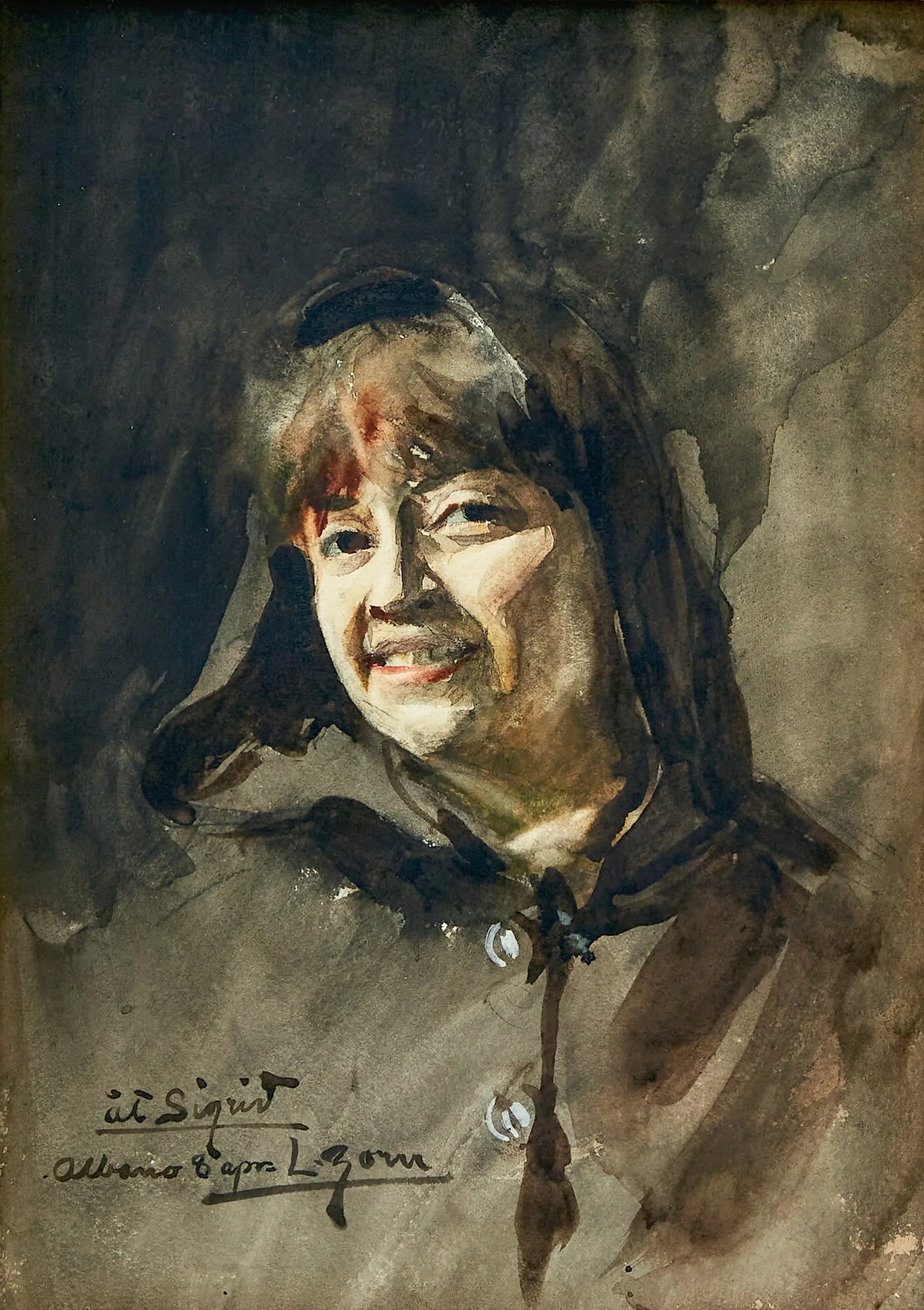 Portrait de Sigrid Weber - Anders Zorn image 1 reproduction de peinture à l’huile