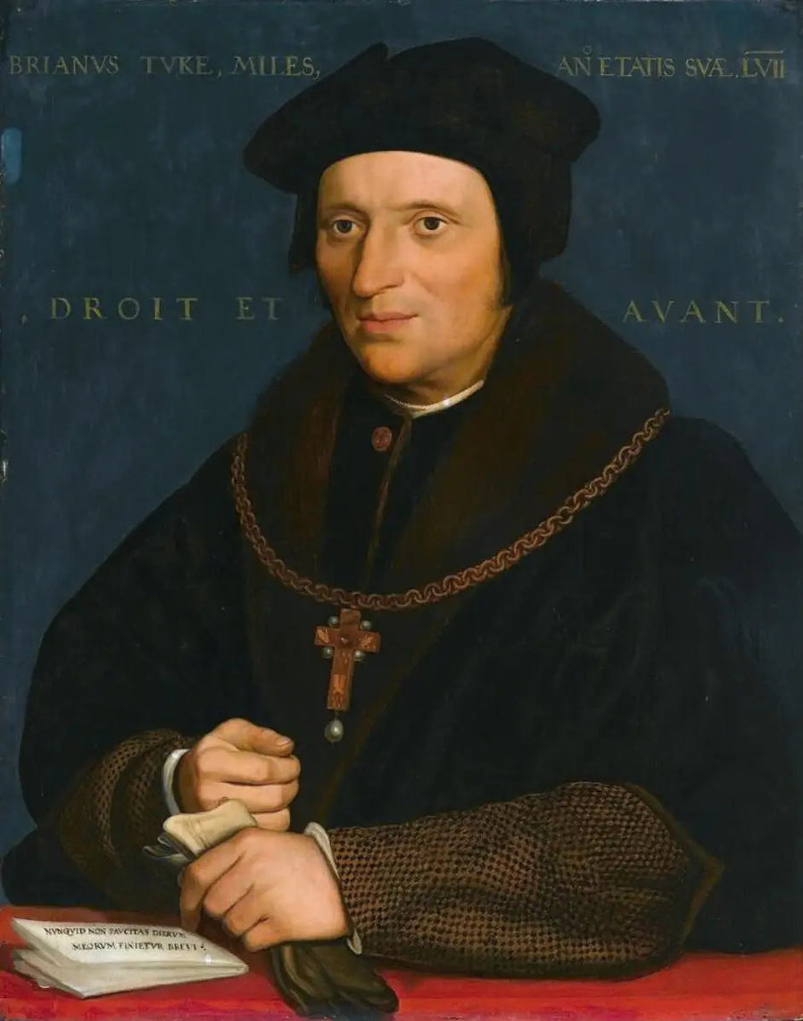 Portræt af Sir Bryan Tuke - Hans Holbein den Yngre