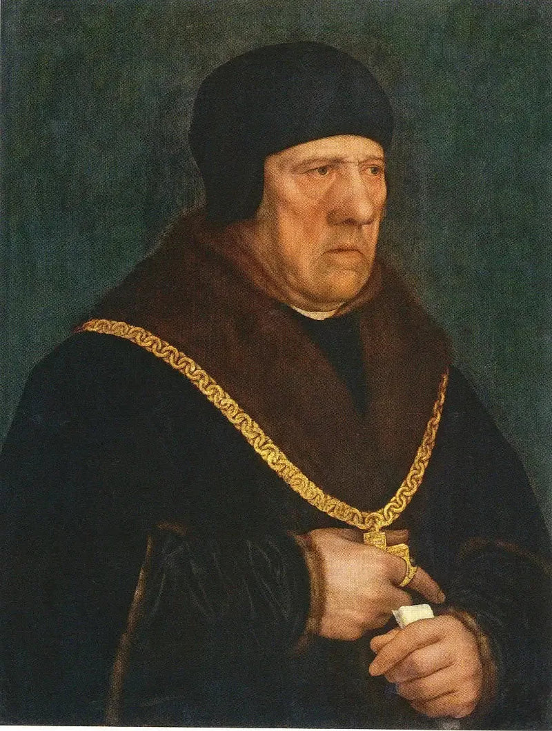 Portræt af Sir Henry Wyatt - Hans Holbein den Yngre