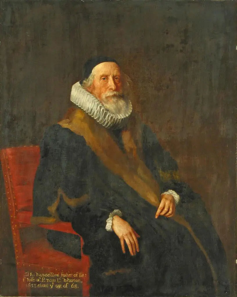 Portrait de Sir Rowland Wandesford (ca. 1570 - efter 1683) - Antoine van Dyck