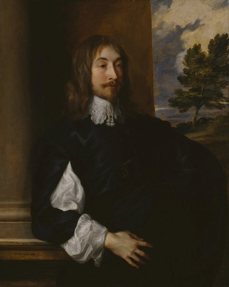 Portrait af Sir William Killigrew - Antoine van Dyck