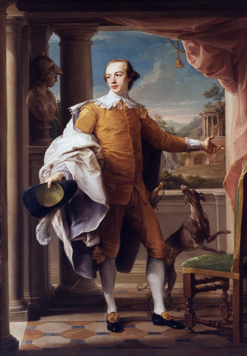 Portræt af Sir Wyndham Knatchbull-Wyndham - Pompeo Batoni