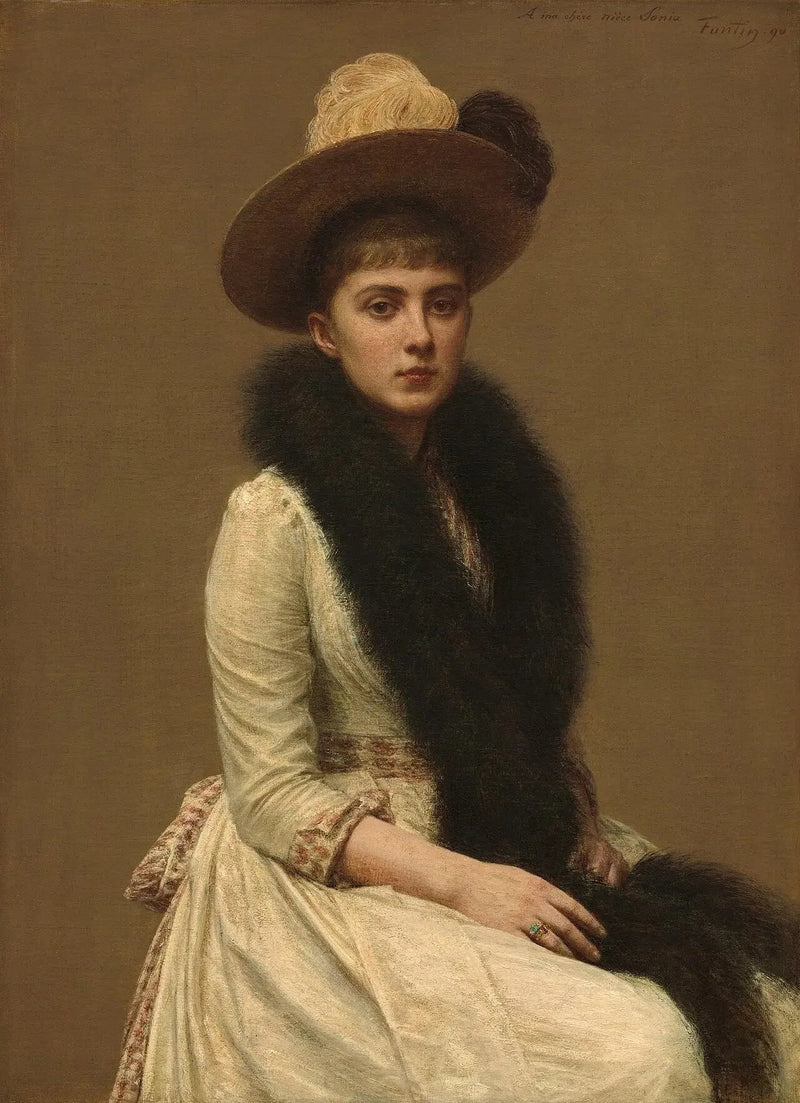 Portræt af Sonia - Henri Fantin-Latour