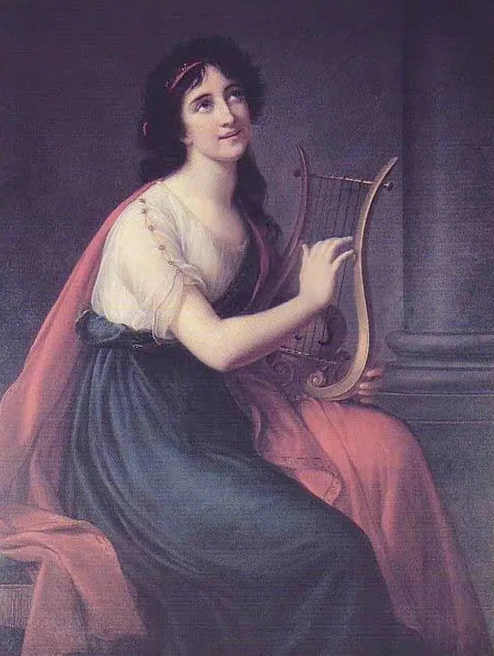 Portrait de Sophia Fries et Sappho - Elisabeth Vigée Le Brun