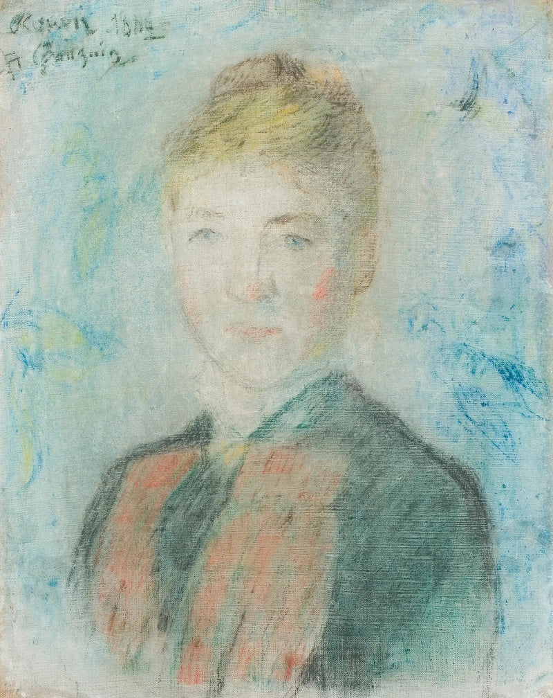 Portræt af Sophie Margrethe Manthey - Paul Gauguin